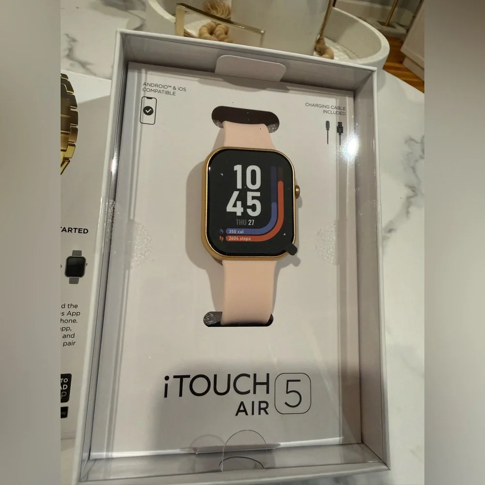 Smartwatch - Elegant Pink and Gold